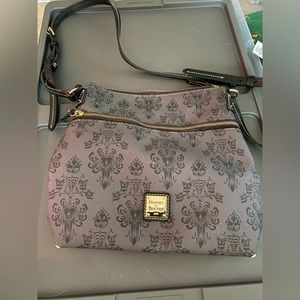 GUC Haunted Mansion Wallpaper Dooney & Burke Crossbody